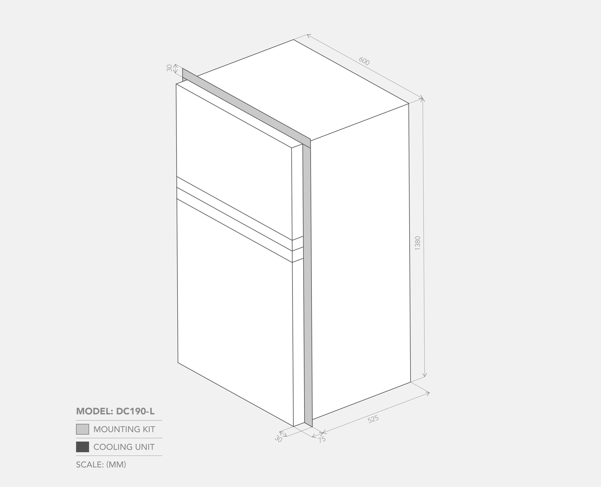 Bushman 190L Caravan Fridge - Image 4
