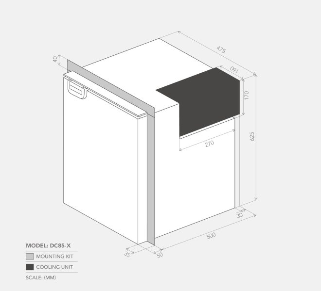 Bushman DC85-X dimensions