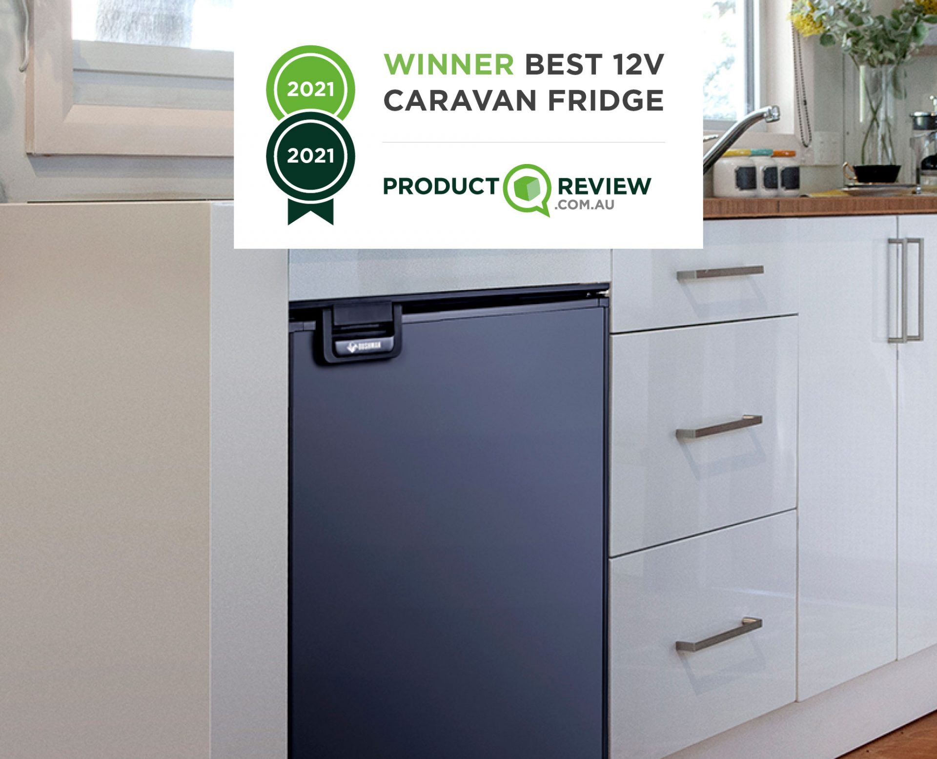 Bushman 130L 12V Caravan Fridge Free Shipping