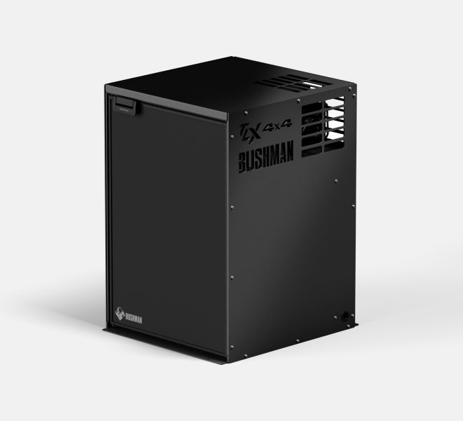 BUSHMAN TLX 4X4 DC130-X Fridge Box in Black for 4X4 Canopy | Buy