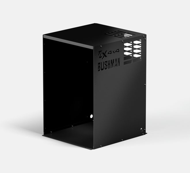 BUSHMAN TLX 4X4 DC130-X Fridge Box in Black for 4X4 Canopy | Buy