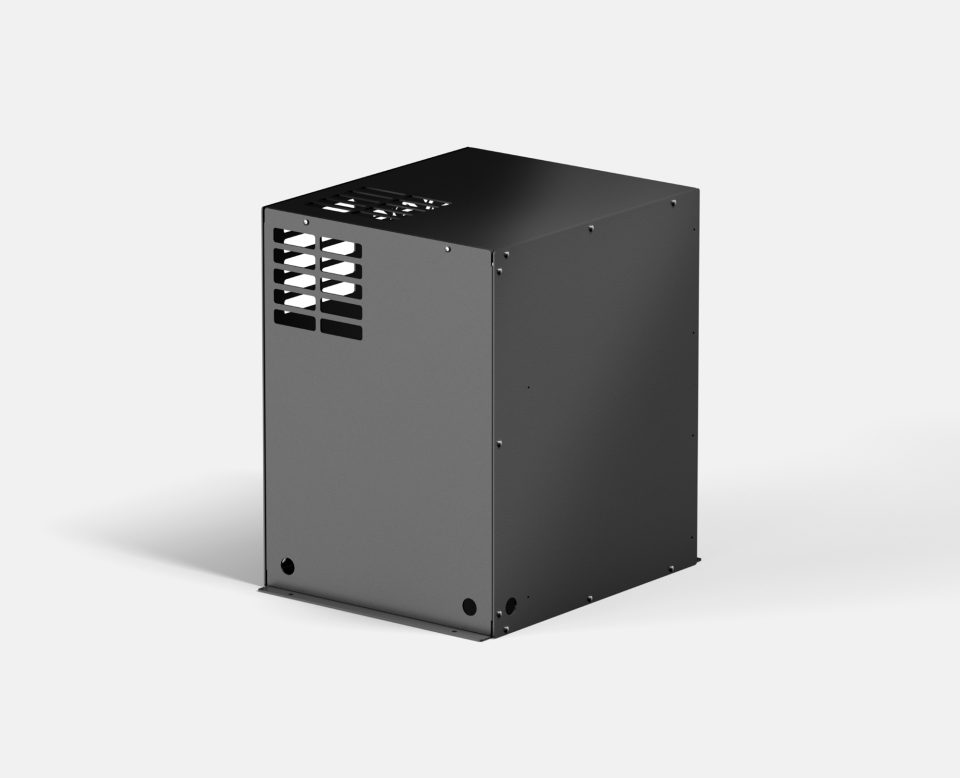 BUSHMAN TLX 4X4 DC85-X Fridge Box in Black for 4X4 Canopy | Buy Online
