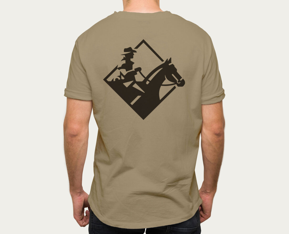 Bushman Camping T-Shirt - Sand