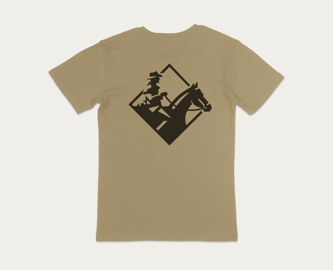 Bushman Camping T-Shirt - Sand